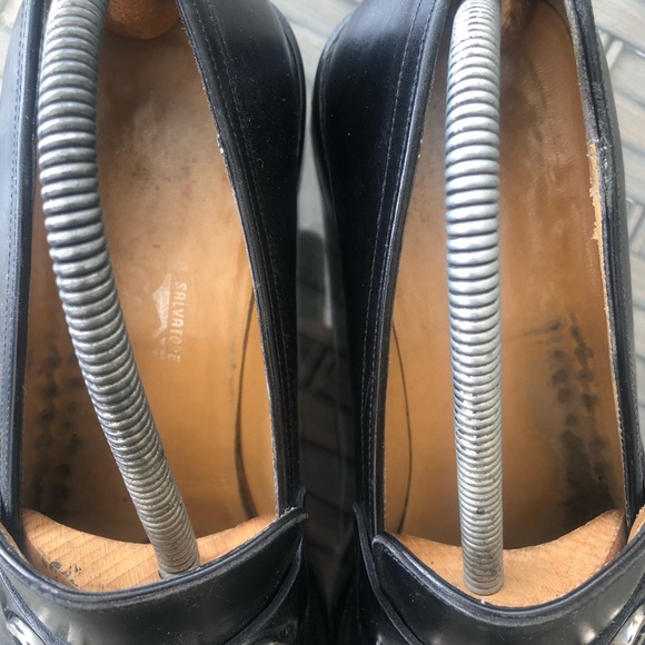 Leather Salvatore Ferragamo loafers